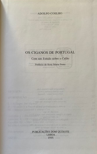Os ciganos de Portugal - II O calão e a língua dos ciganos - Etnográfica  Press
